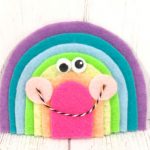 Create beautiful Kawaii Inspired Rainbows with felt while teaching young children to count and cut with ease. These rainbows are fun and straightforward to make, leaving you with lots of colorful cuteness to hang around your home or office.